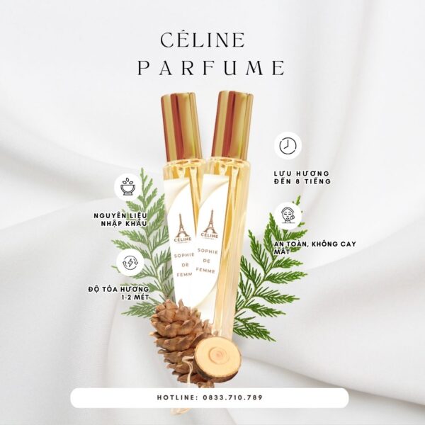 Nước hoa nữ Sophie De Femme chính hãng, thơm lâu - Ảnh 4