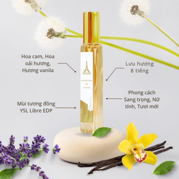 Nước hoa nữ Josephine De Femme chính hãng, thơm lâu - Ảnh 3